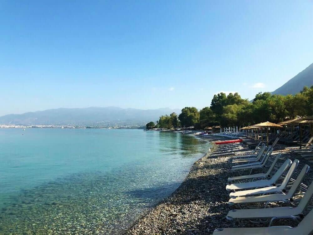 Seaview Terrace Haven-Perfect Location By The Sea Villa Kalamata Eksteriør billede